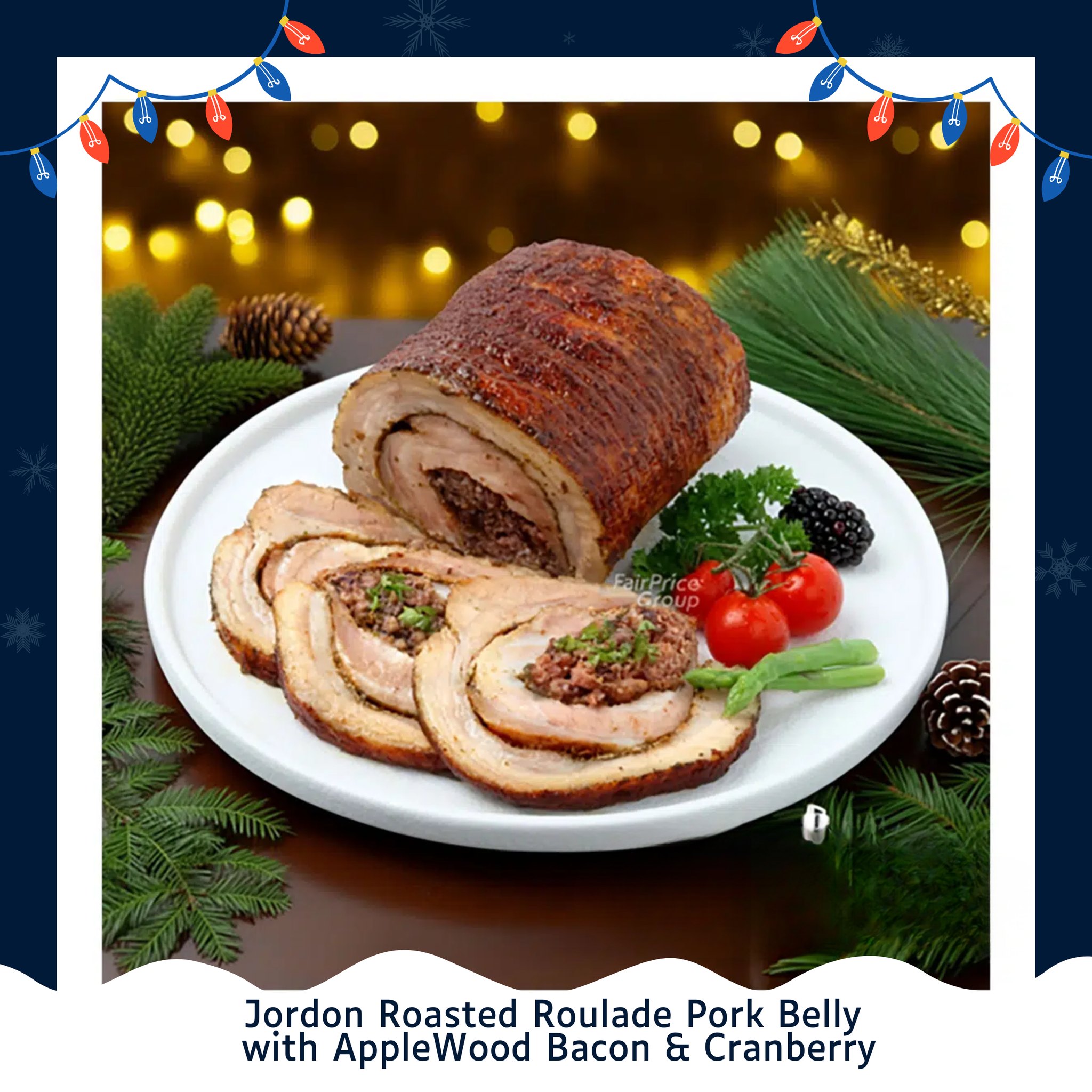 A delectable roast chicken, perfect for holiday gatherings