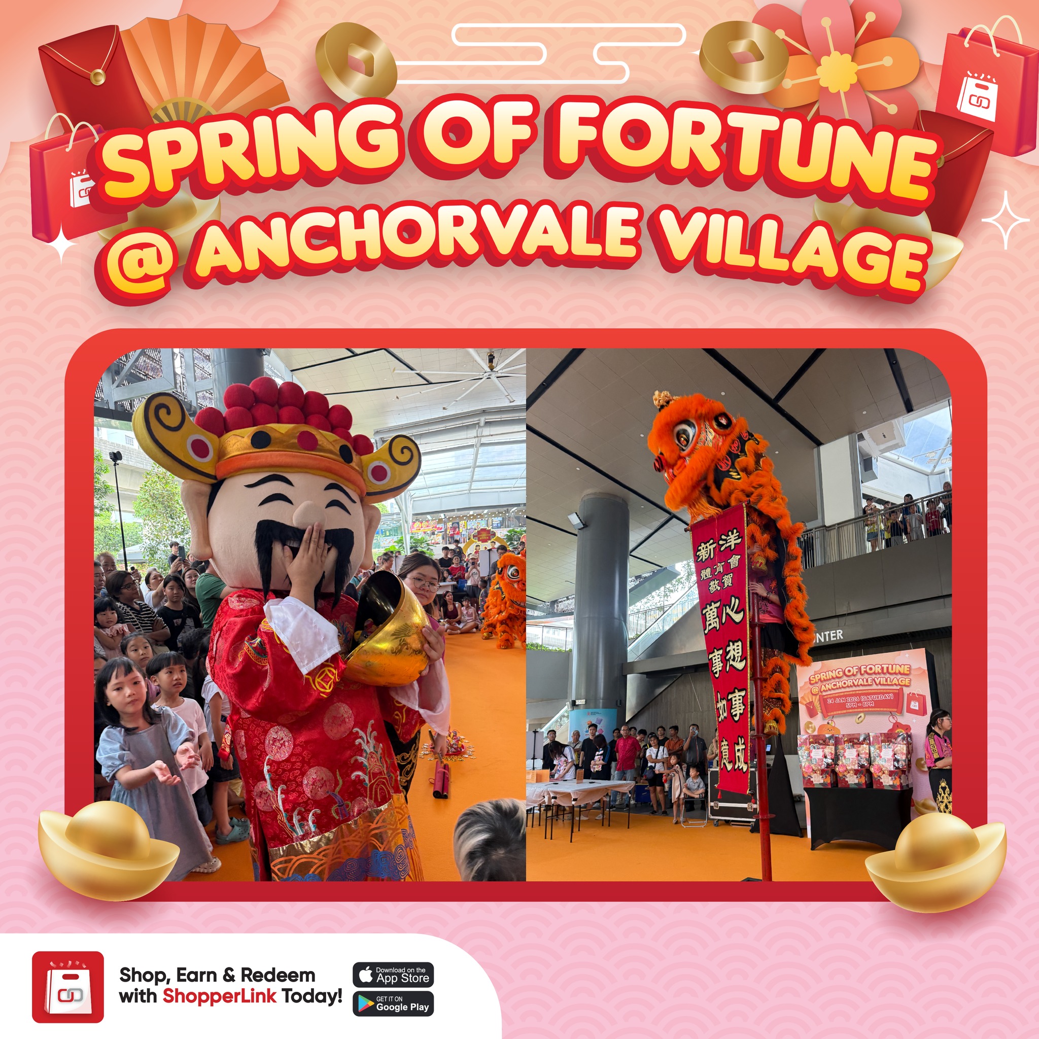 Traditional performances during the festive event