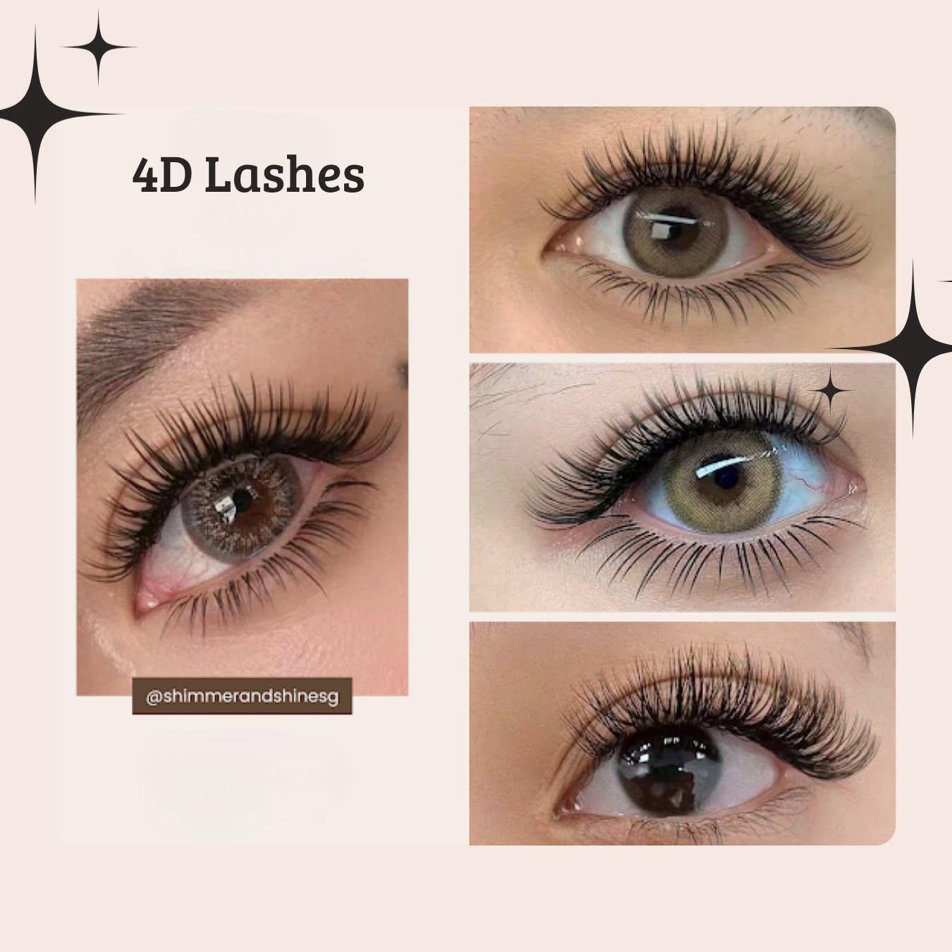 4D Lashes at Shimmer & Shine