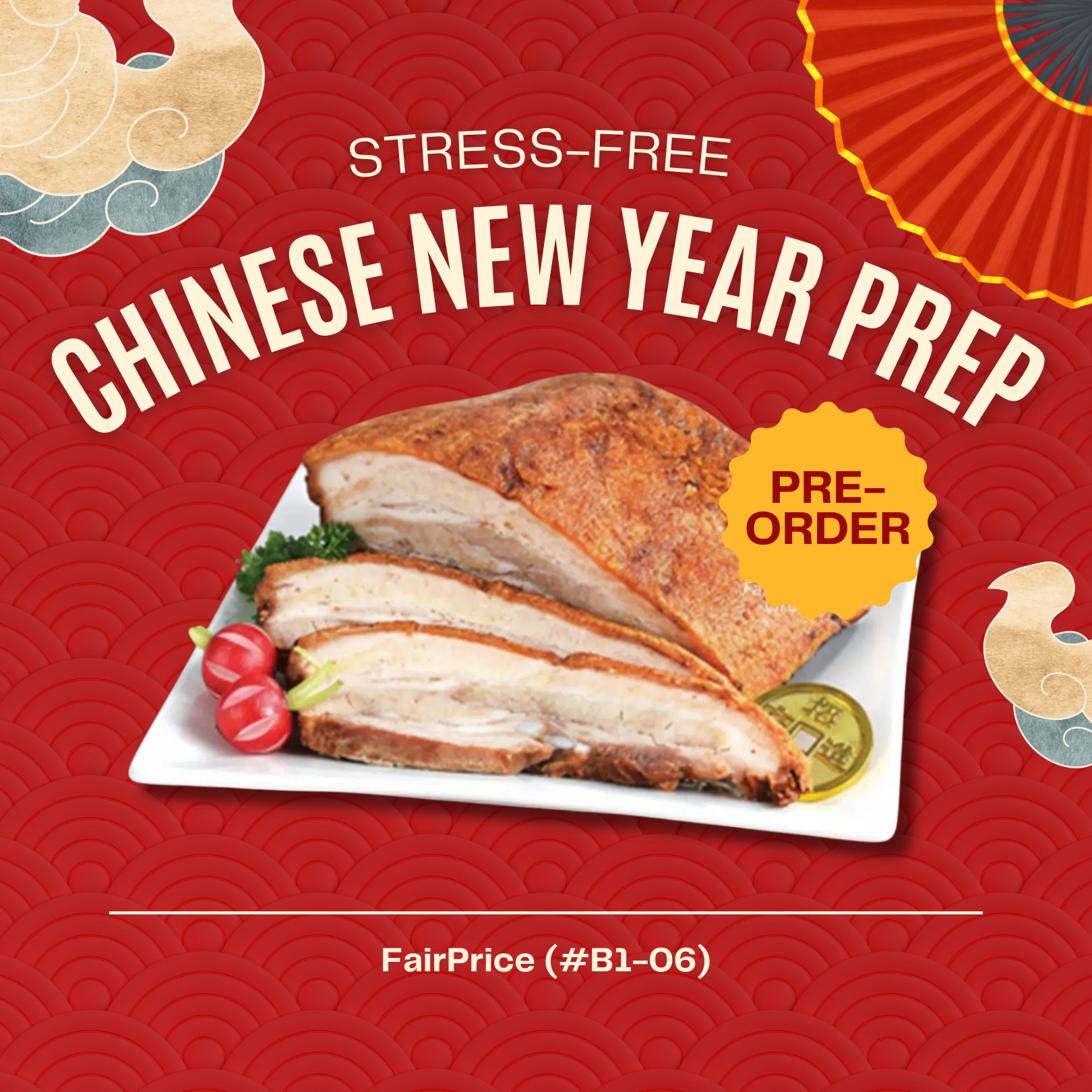 Traditional Lunar New Year delicacies at NTUC FairPrice
