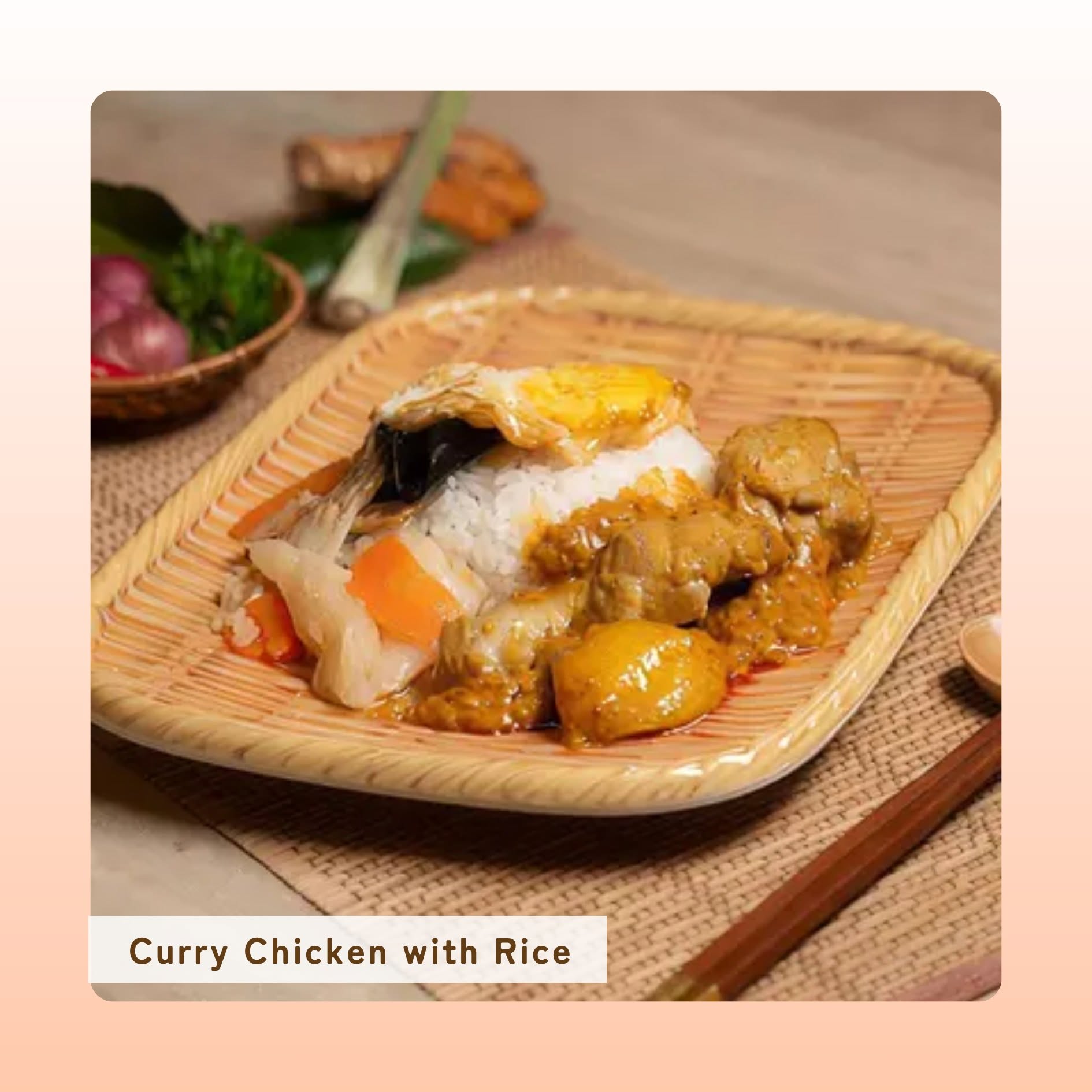 Curry Chicken with Rice at Rempah by Chilli Padi Anchorvale Village