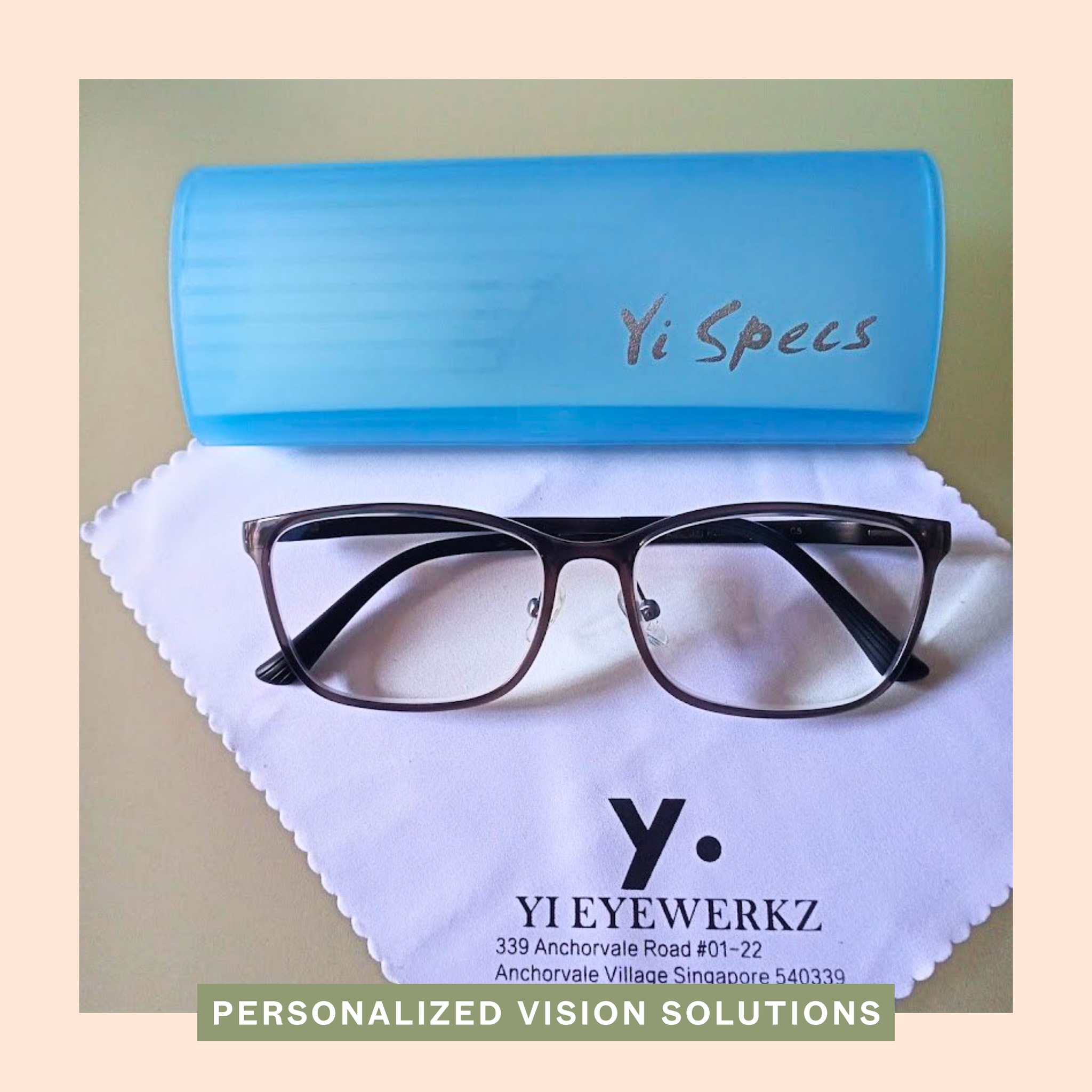 Stylish eyewear collection at Yi Eyewerkz