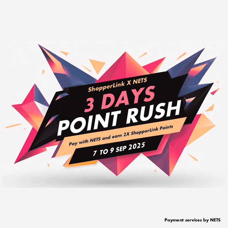 ShopperLink and NETS partnership for bonus points promotion