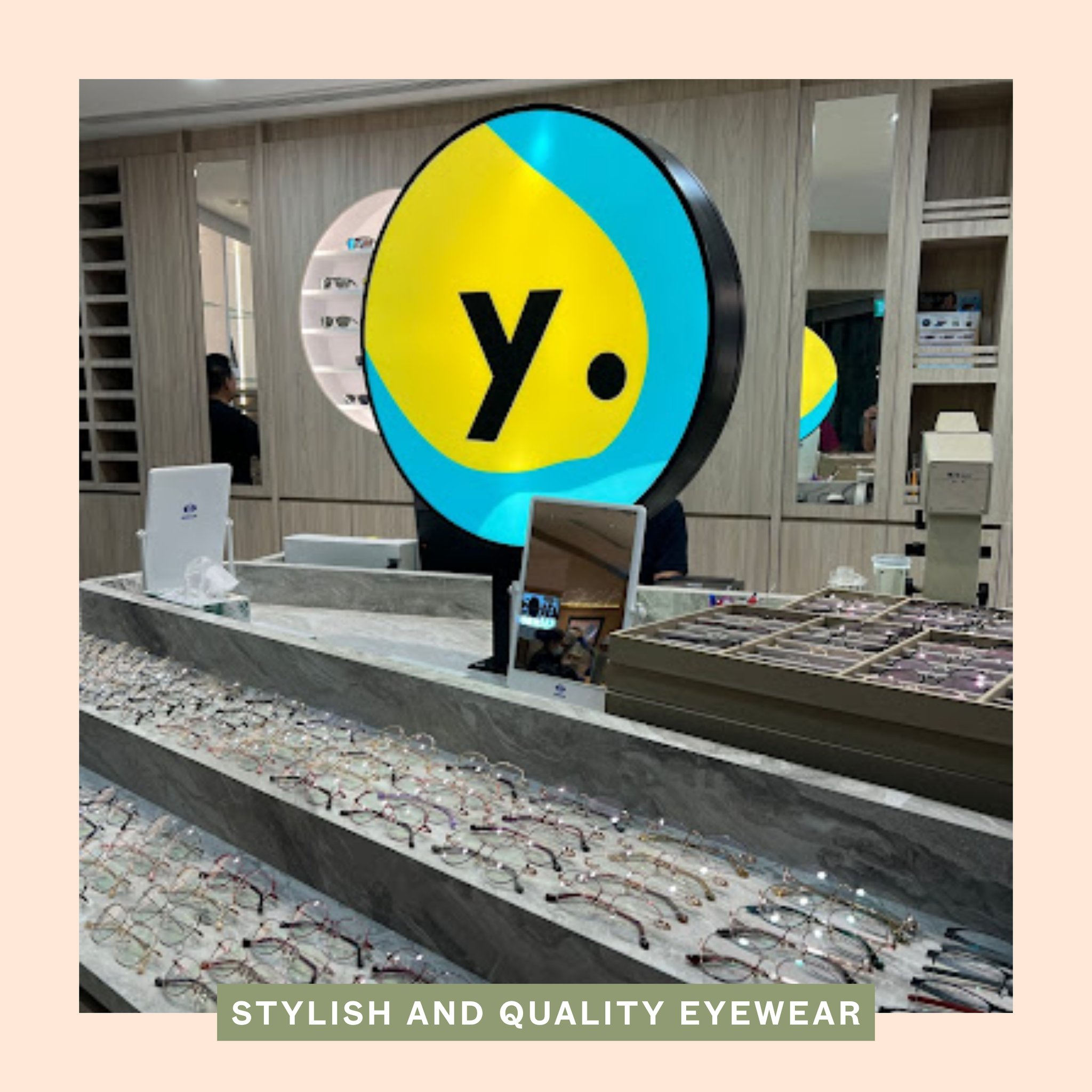 Stylish eyewear collection at Yi Eyewerkz