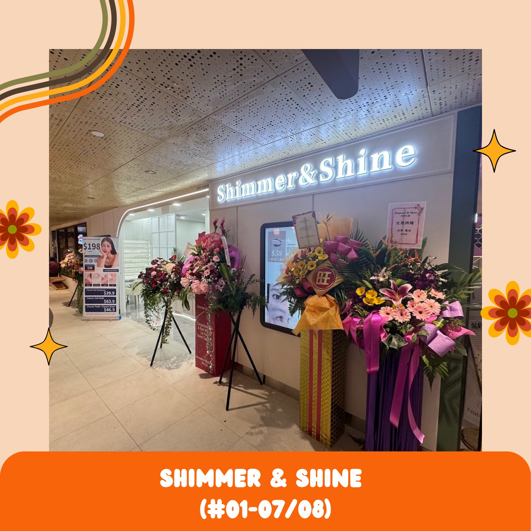 Manicured nails from Shimmer & Shine