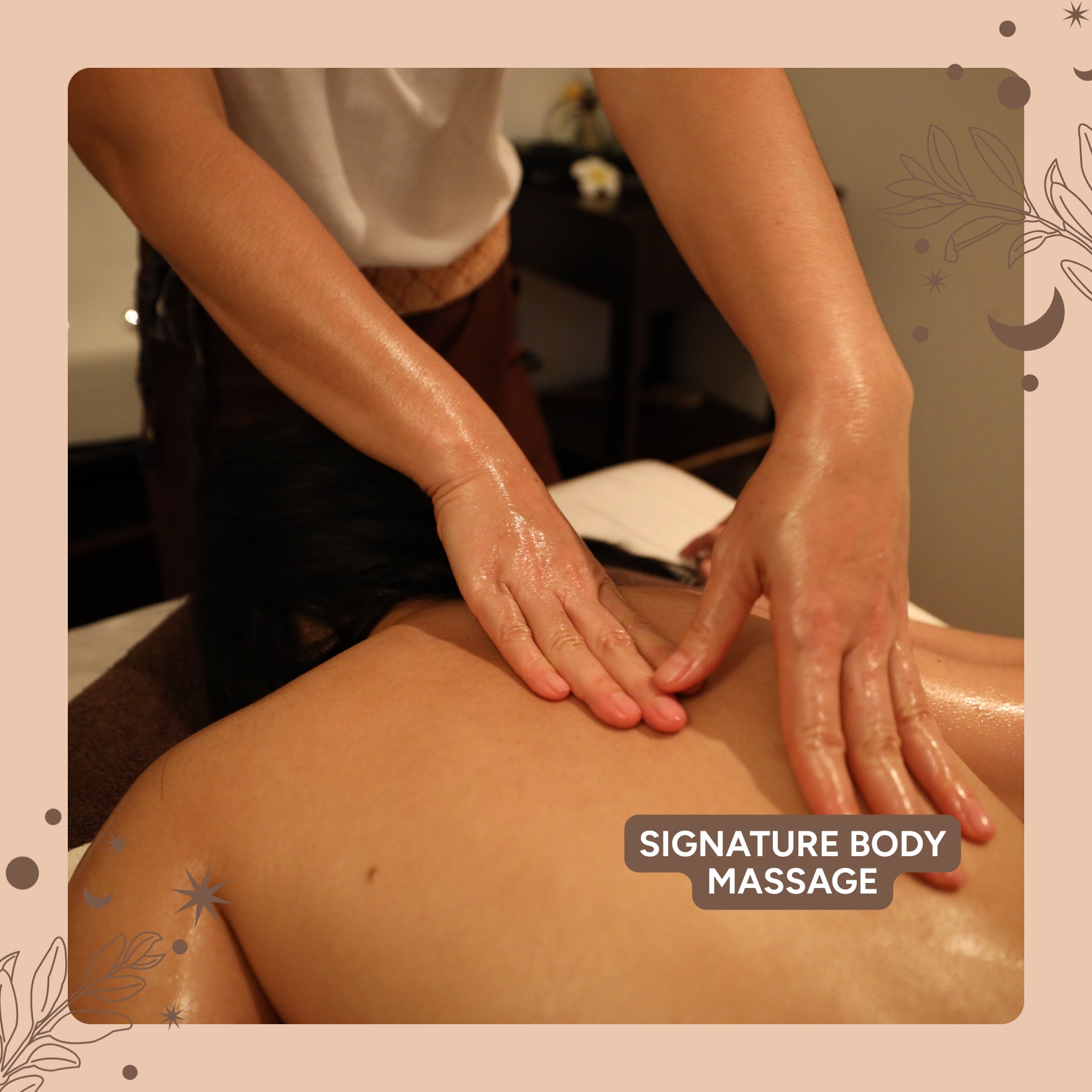 The tranquil entrance of Shugar Foot & Body Wellness at Anchorvale Village
